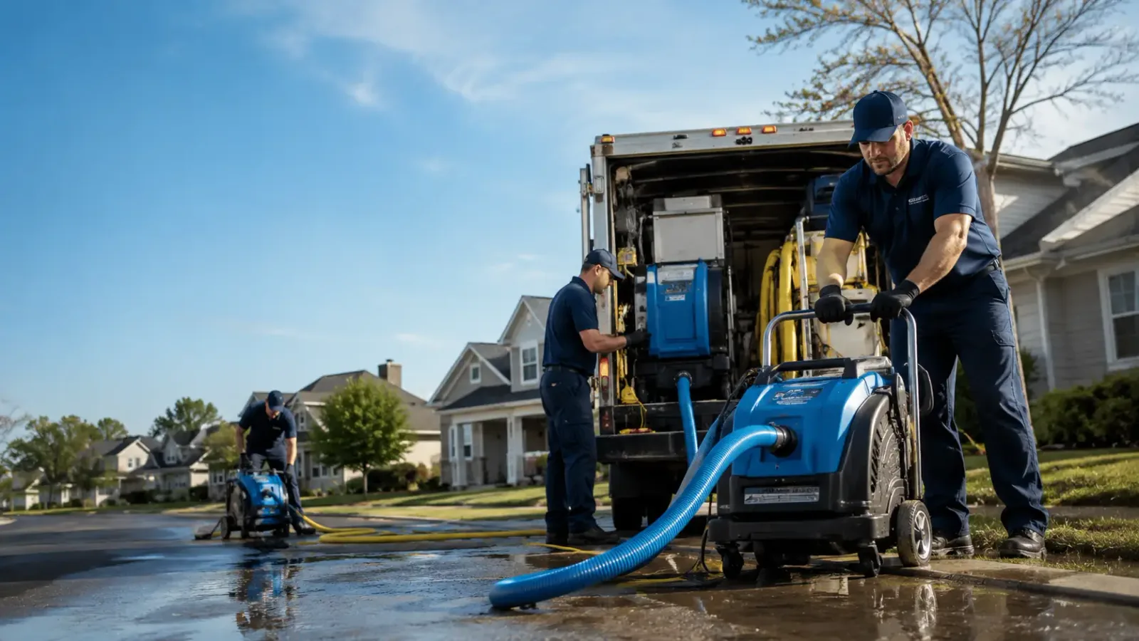 Flood Damage Cleanup in Saxon, WV